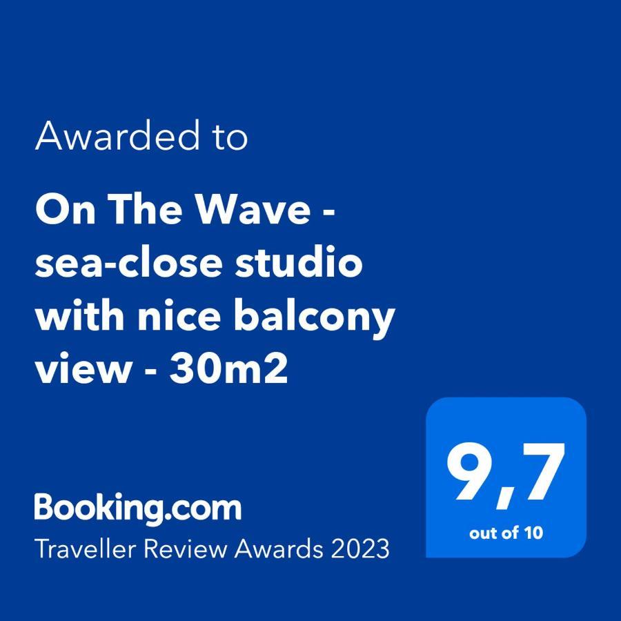 On The Wave - Sea-Close Studio With Nice Balcony View - 30M2 Gdansk Bagian luar foto